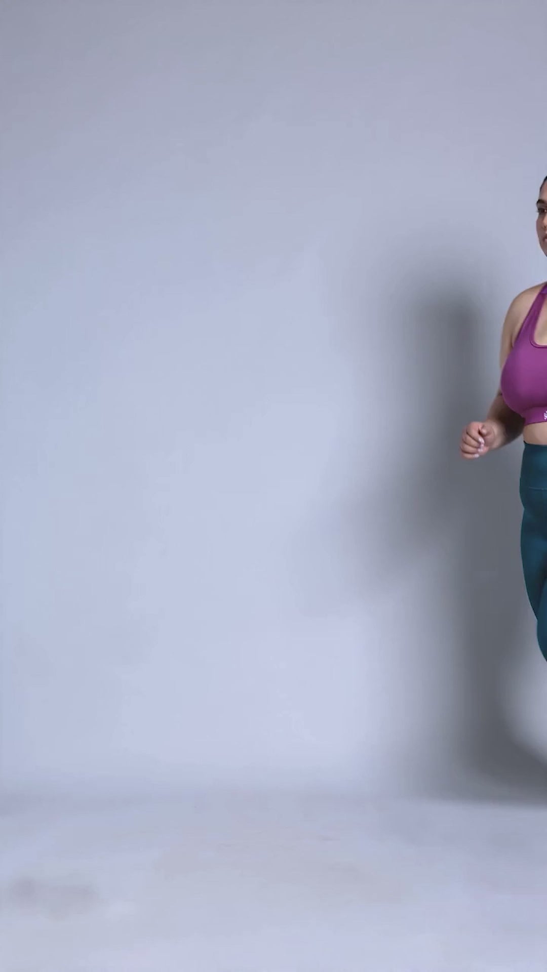 Women's Green Training Plus Size Tights