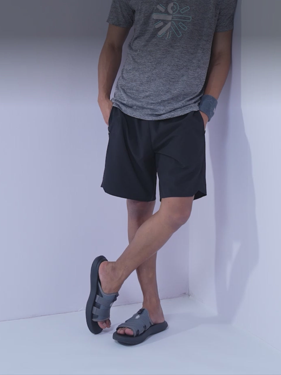cult Men's Koios Sliders - Black