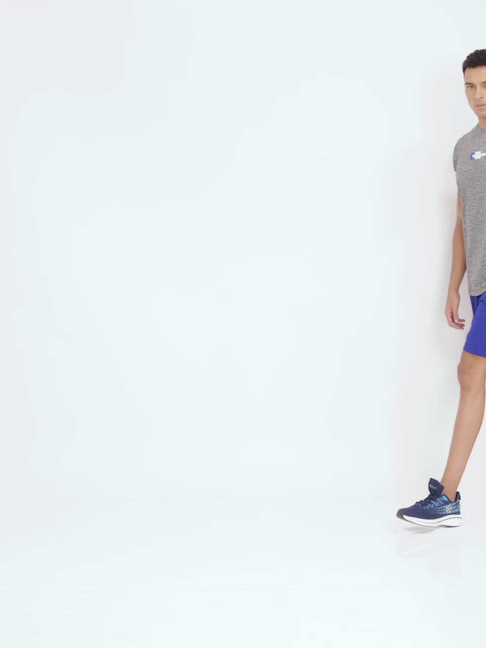 cult Active Men Running Shoes - Navy Blue