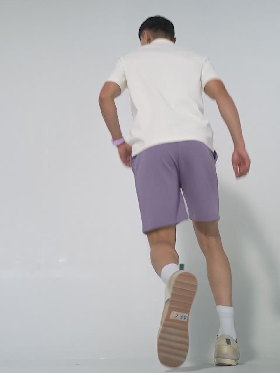 Men's Purple Ultra Luxe Tailored Shorts