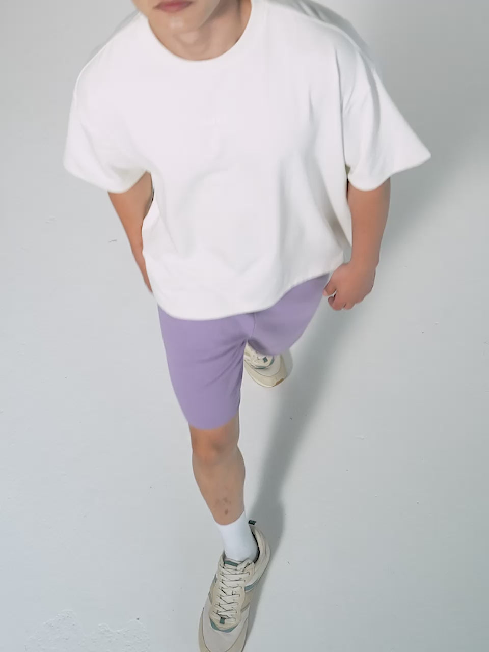 Men's Off-White Soft Form Oversized T-shirt