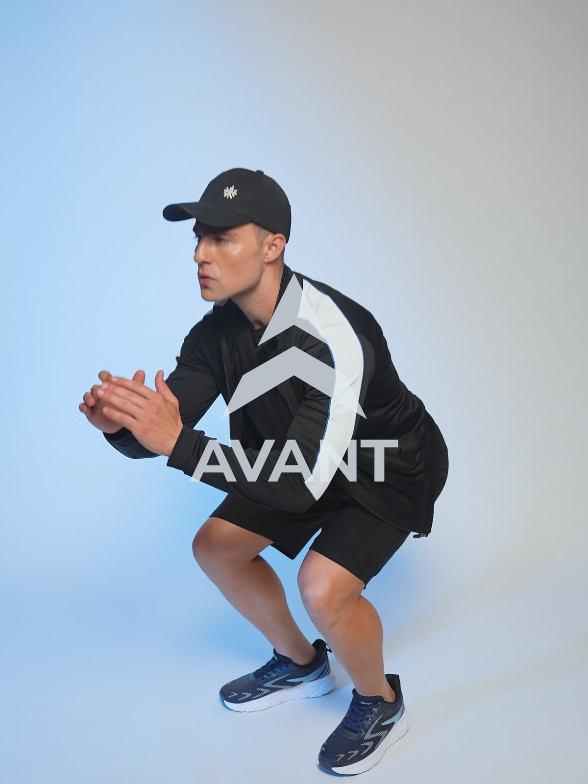 Avant Men's Thrust Running Shoes - Navy Blue