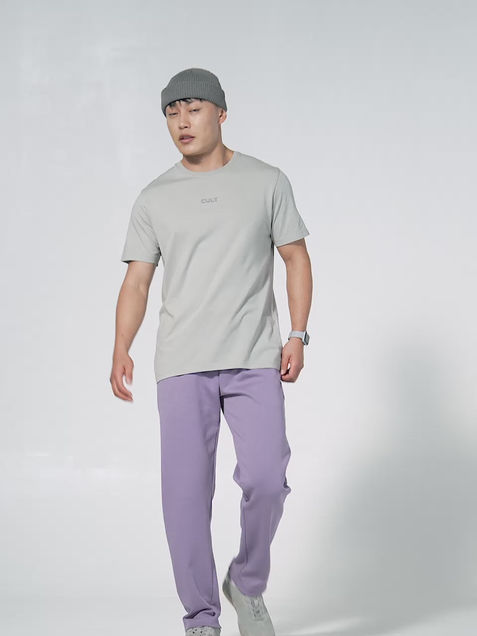 Men's Purple Ultra Luxe Classic Trackpants