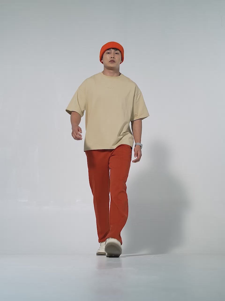 Men's Rust Ultra Luxe Tailored Trackpants