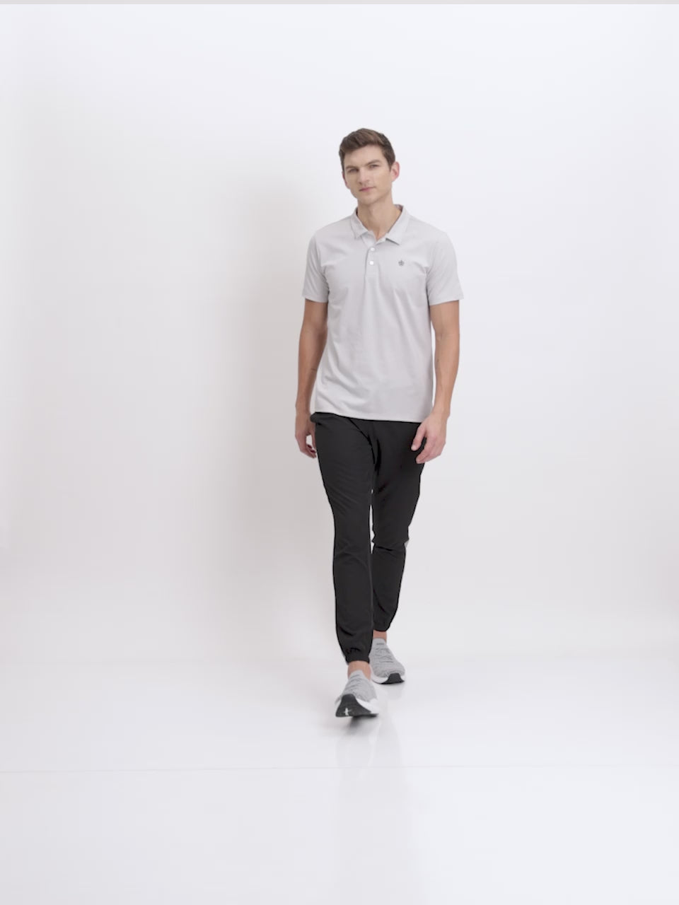 Avant Men's Zebra Slip-On Running Shoes - L.Grey
