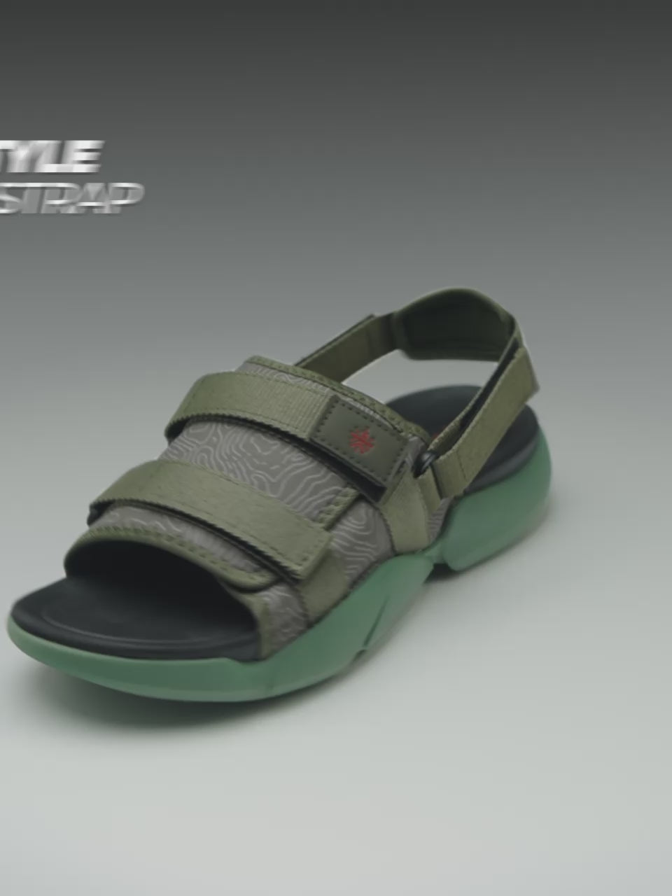 cult Men's FlexStrap Sandals - Olive