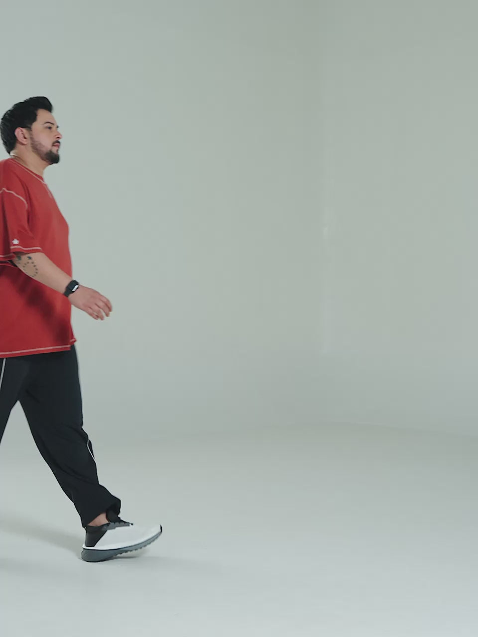 Men's Black Beyond Play Plus Size Trackpants