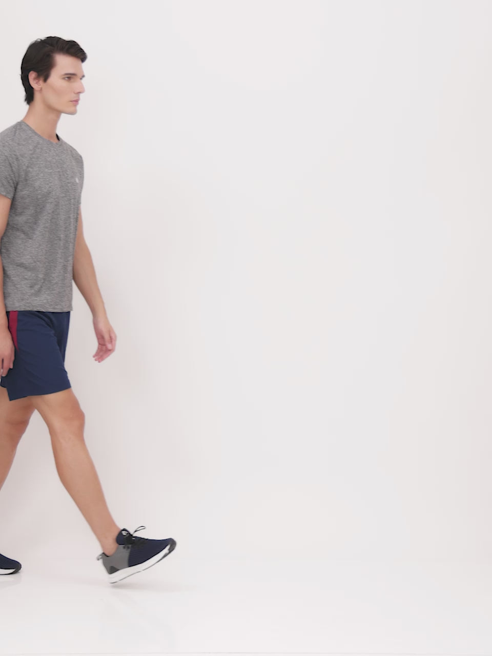 Avant Men's X Running and Training Shoes - Navy Blue/Dark Grey