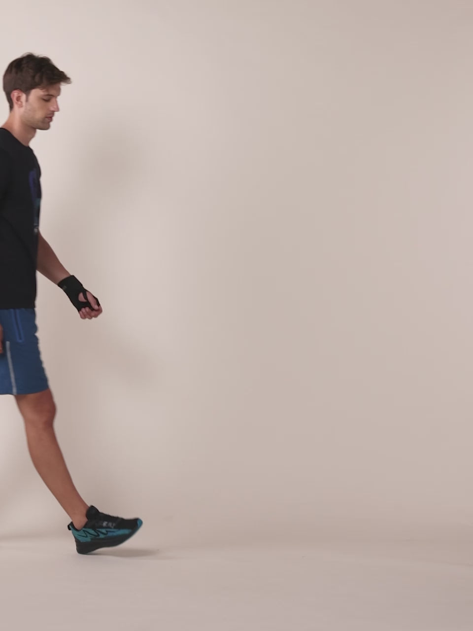 Avant Men's Spectrum Running Shoes - Black/Blue