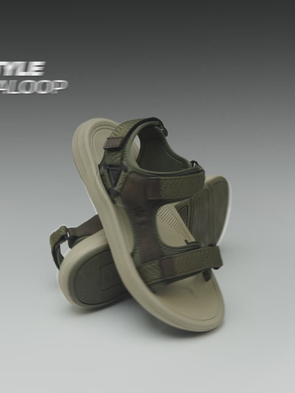 cult Men's TerraLoop Sandals - Olive