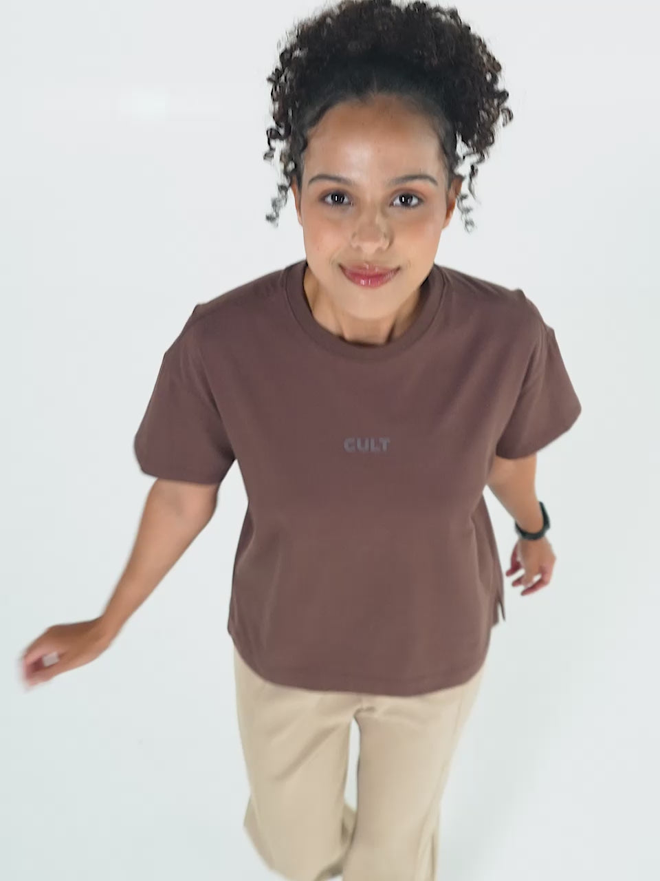 Women's Navy Soft Form Easy Fit Everyday T-shirt