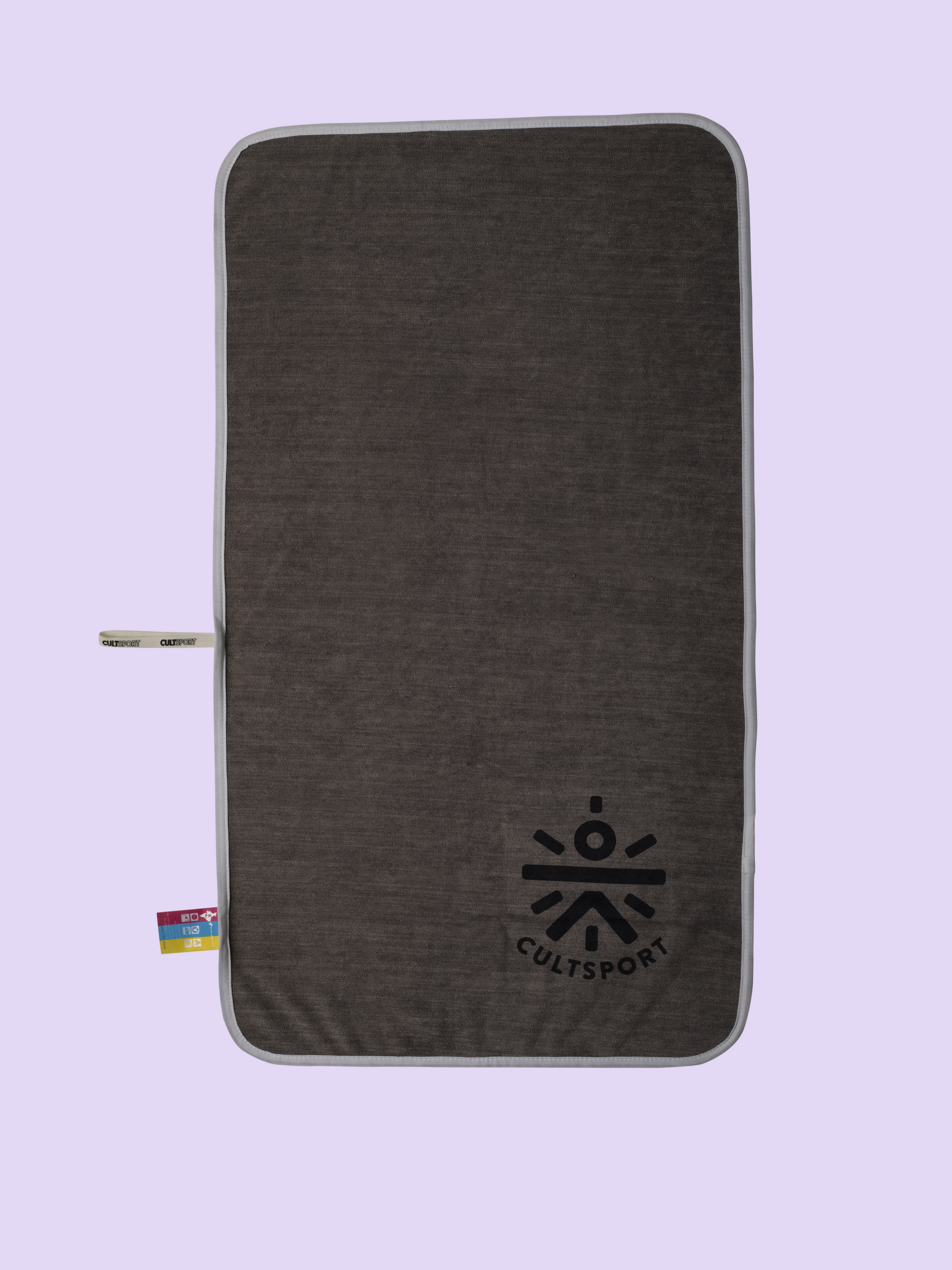 Castal Rock Grey Microfibre Gym Towel