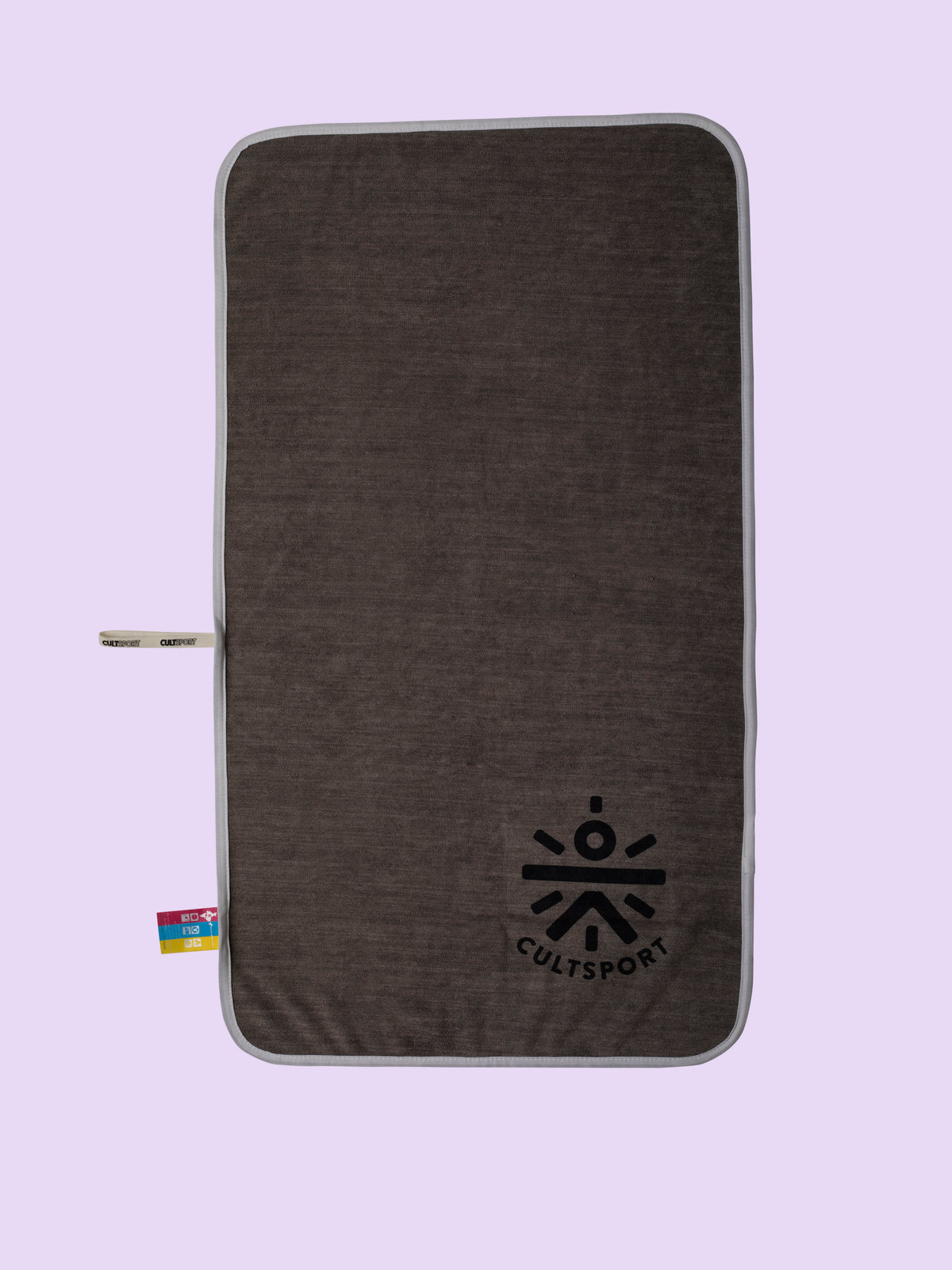 Castal Rock Grey Microfibre Gym Towel