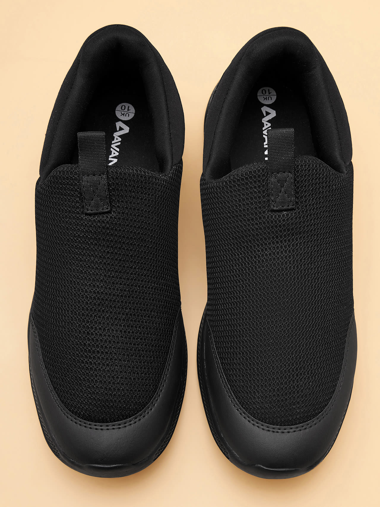 Avant Men's Comfit Slip-On Walking Shoes - Black