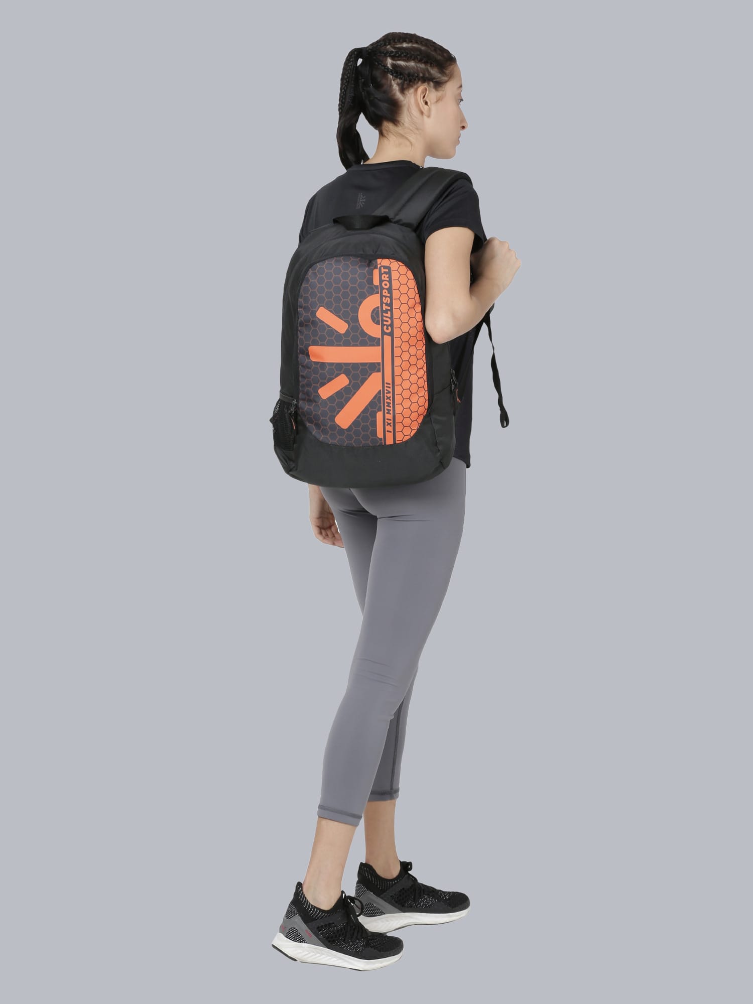 Vital Secure Black Laptop Backpack