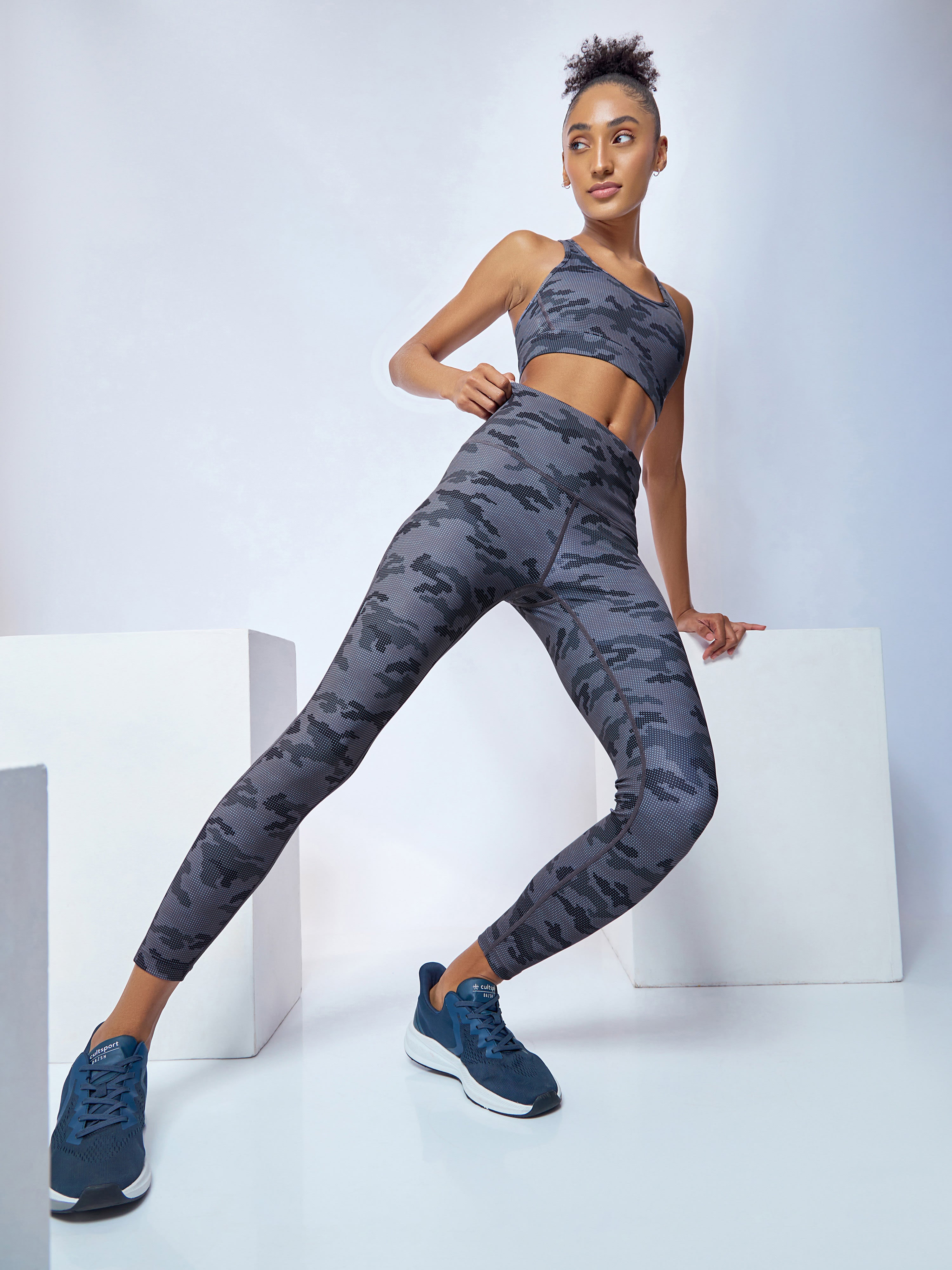 AbsoluteFit Camo Print Tights