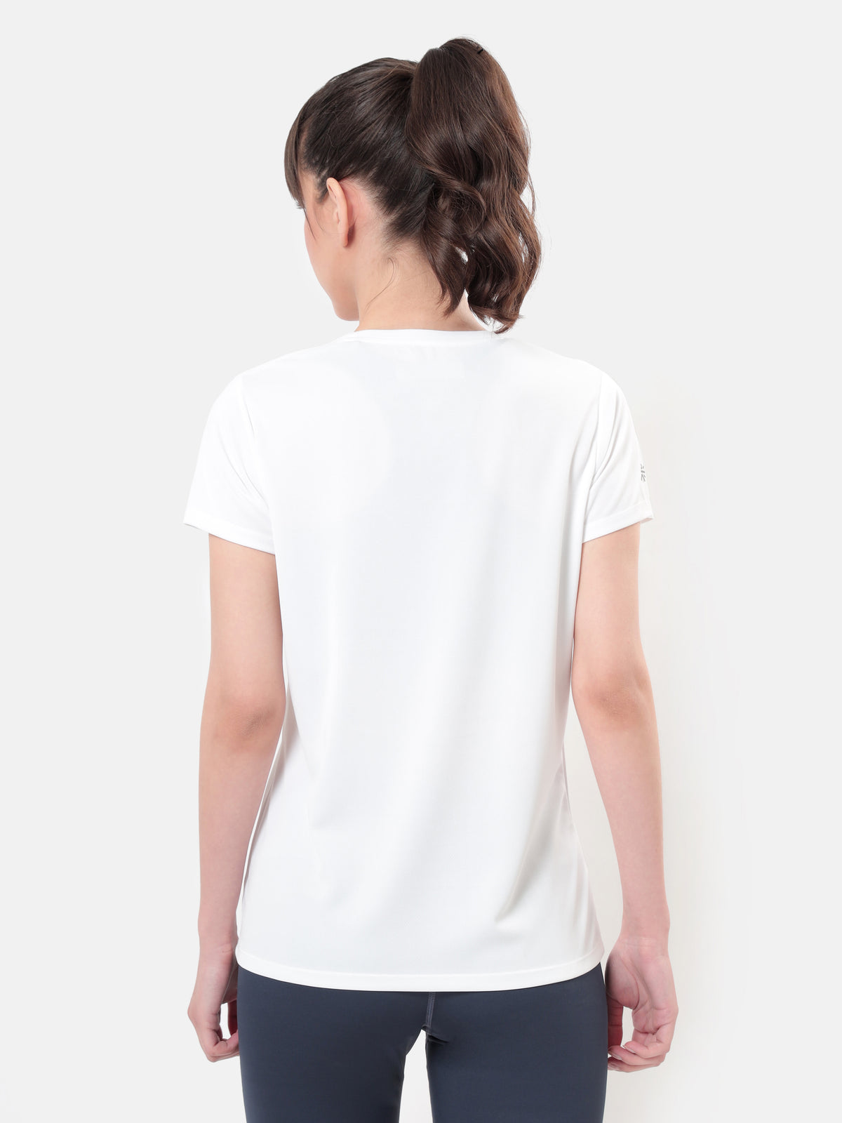 Textured Active T-shirt with Logo Pack of 3