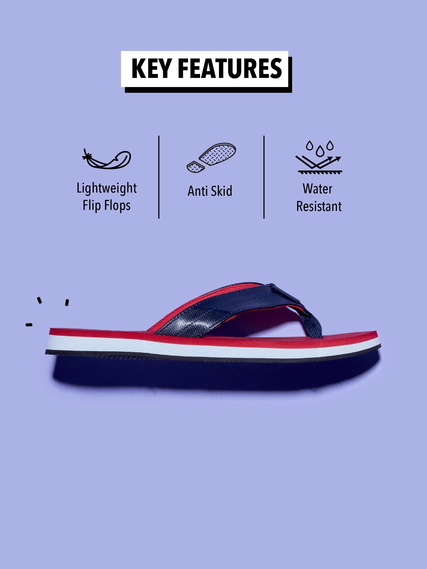 cult Flo Sweat Absorbing EVA Flip Flops