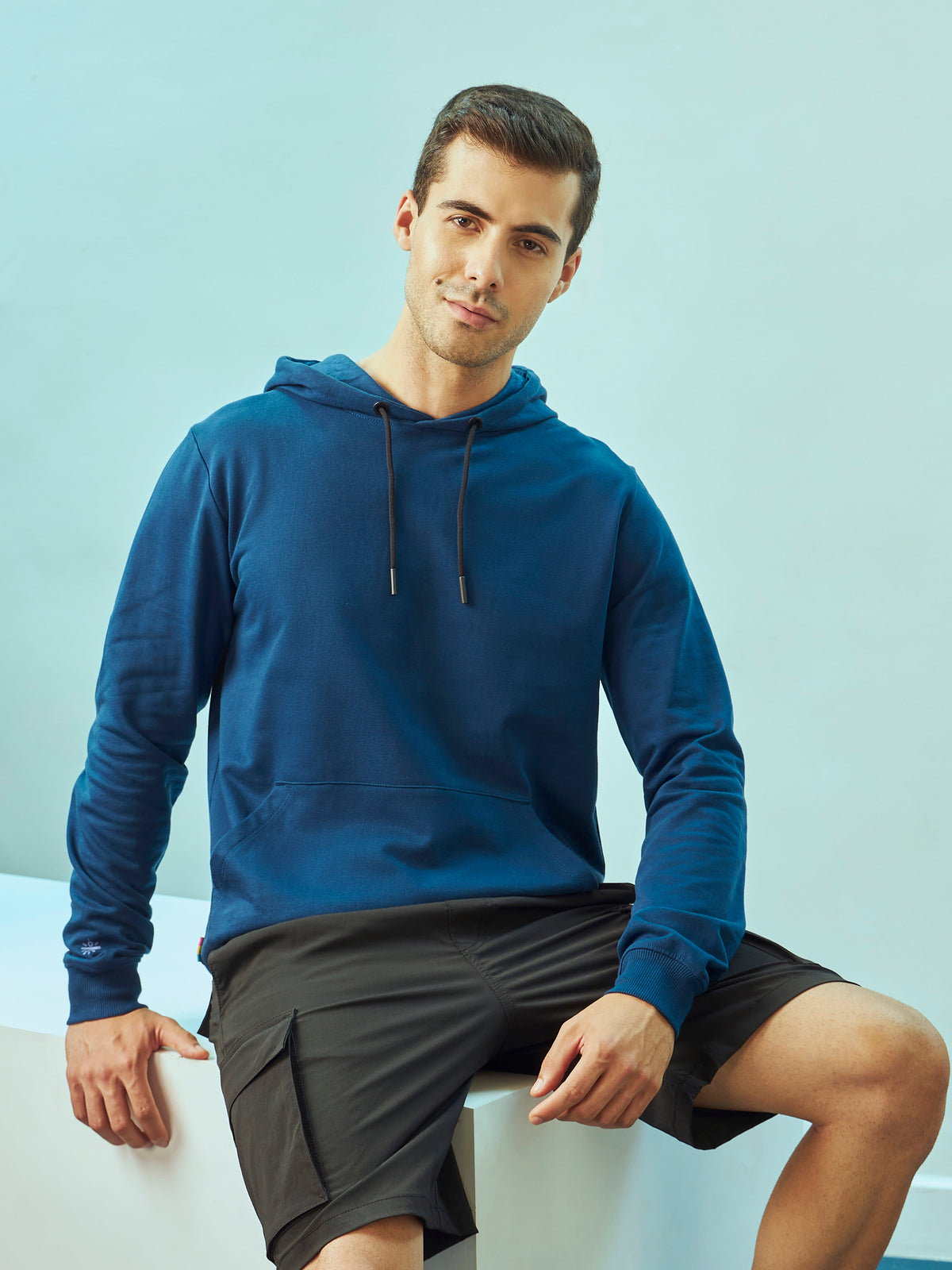 Hooded Sweatshirt with Kangaroo Pocket