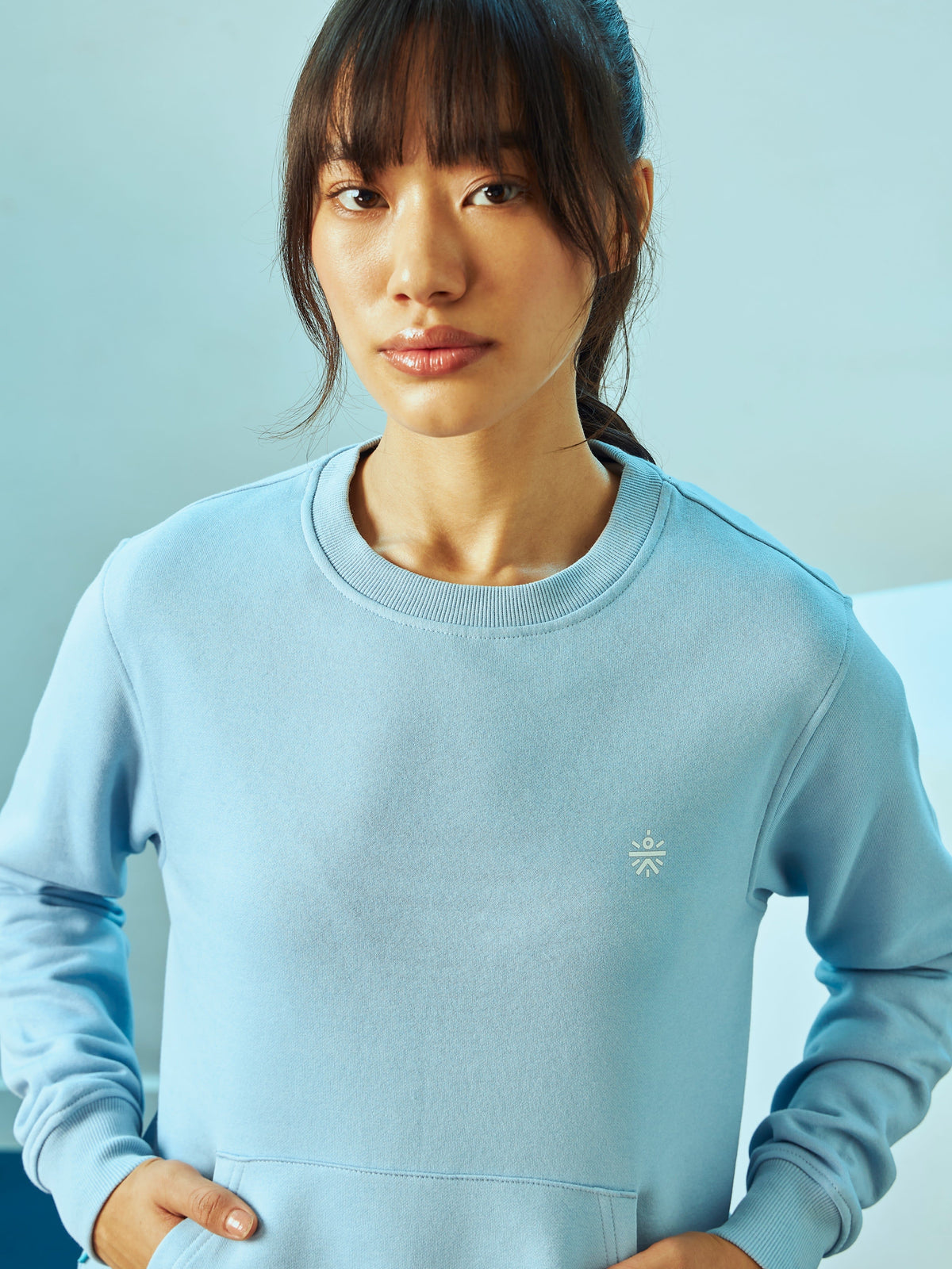 Sweatshirt with Kangaroo Pocket